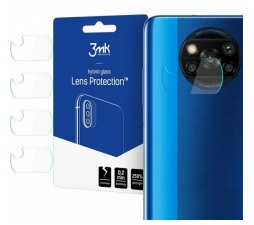 Slika izdelka: 3MK Hibridno steklo za kamero za Xiaomi Poco X3 (4 kos)