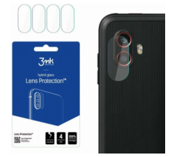 Slika 2 izdelka: 3MK Hibridno steklo za kamero za Samsung Galaxy Xcover 6 Pro - 4 kos