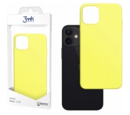 Slika 2 izdelka: 3MK Liquid silikonski ovitek za iPhone 13 6.1 - mat rumen