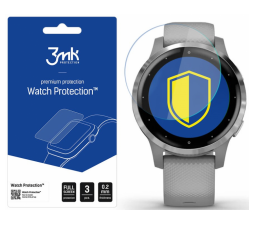 Slika izdelka: 3MK ZAŠČITNA FOLIJA za športno uro Garmin VivoActive 4S (3 kos)