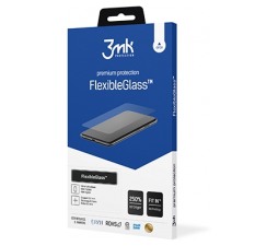 Slika izdelka: 3MK ZAŠČITNO Hibridno steklo za Realme X50 Pro Full screen