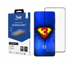 Slika izdelka: 3MK ZAŠČITNO KALJENO STEKLO HardGlass Max za Samsung Galaxy S21 Ultra G998 full screen