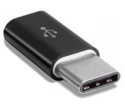 Slika izdelka: ADAPTER MicroUSB na Type C - črn