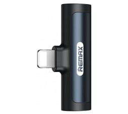 Slika izdelka: Adapter REMAX Lightning v Lightning + audio, RL-LA03i (črn)