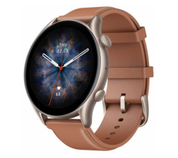 Slika izdelka: AmazFit GTR 3 Pro pametna športna ura - rjav usnjen pašček