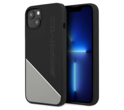 Slika 2 izdelka: AMG AMHCP13MWGDBK ovitek za iPhone 13 6.1 - črno siv