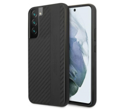 Slika 2 izdelka: AMG AMHCS22BLSCA ovitek za Samsung Galaxy S22 5G - črn Carbon