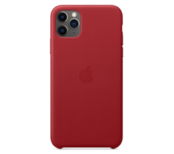 Slika 2 izdelka: Apple Leather Case MX0F2ZM/A za iPhone 11 Pro Max - original rdeč