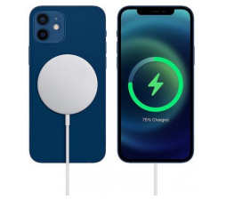 Slika izdelka: Apple MagSafe brezžična polnilna postaja, brezžični polnilec MHXH3ZM/A za iPhone 12 Mini, 12, 12 Pro, 12 Pro Max