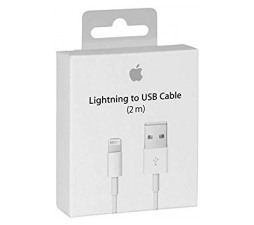 Slika izdelka: Apple PODATKOVNI KABEL MD819 dolžina 2m za iPhone 11, iPhone X, iPhone 8 plus, iPhone 8, iPhone 7, iPhone 7 plus, iPhone 6 plus, iPhone 6, iphone 5S, iPhone SE ORIGINAL