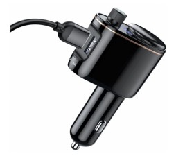 Slika izdelka: Avto polnilec BASEUS Locomotive FM Bluetooth MP3