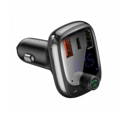 Slika izdelka: Avto polnilec BASEUS Locomotive PRO, Bluetooth, FM transmiter, MP3 predvajalnik