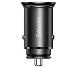 Slika 2 izdelka: Avto polnilec BASEUS PPC USB A / C, QC4, VOOC (črn)