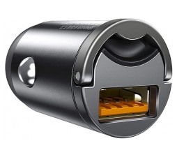 Slika 2 izdelka: Avto polnilec BASEUS Tiny Star Mini QC 3.0 USB-A 30W (črn)