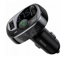 Slika izdelka: Avto polnilec in FM oddajnik BASEUS 2xUSB-A