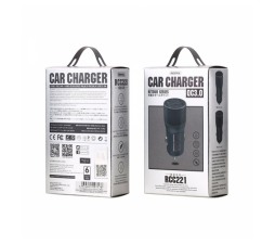 Slika 2 izdelka: Avto polnilec REMAX Retour Series 2USB 2.4A QC 3.0 RCC221 zlat