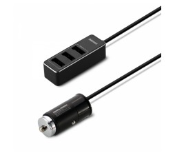 Slika izdelka: Avto polnilec REMAX Rhea Series 4USB RCC401 črn