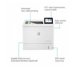 Slika 2 izdelka: Barvni laserski tiskalnik HP Color LaserJet Enterprise M555dn