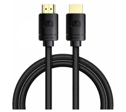 Slika izdelka: BASEUS podatkovni kabel CAKGQ-J01 HDMI na HDMI 8K dolžina 1 meter