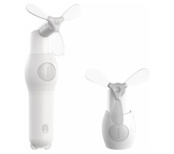Slika izdelka: Baseus ročni in namizni ventilator CXZD-A02 in prenosna baterija - bel
