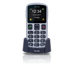 Slika izdelka: Beafon telefon SL250  - sivo črn