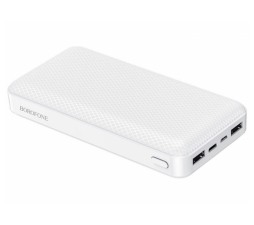 Slika izdelka: Borofone prenosna baterija BJ3A powerbank 20000 mAh 2x USB bel