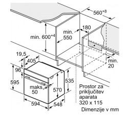 Slika 2 izdelka: Bosch Pečica - HBG5780B0