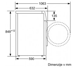 Slika 2 izdelka: Bosch Pralni stroj - WAV28KH1BY