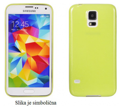 Slika izdelka: Candy tanek silikonski ovitek (0,3) za Samsung Galaxy A3 2017 A320 - limeta