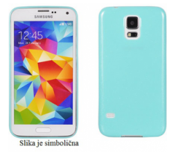 Slika 2 izdelka: Candy tanek silikonski ovitek (0,3) za Samsung Galaxy A3 2017 A320 - mint