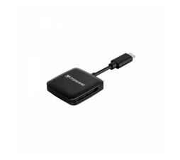 Slika izdelka: Čitalec kartic Transcend RDC3 črn, USB C 3.2 --> SD, microSD