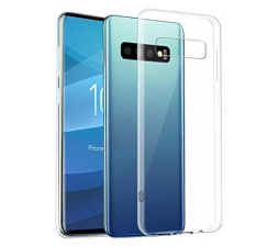 Slika izdelka: Clear Case 1,8 mm silikonski ovitek za Samsung Galaxy S10 Plus G975 - prozoren