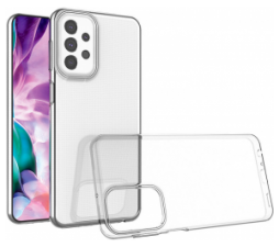 Slika 2 izdelka: Clear Case 1,8 mm silikonski ovitek za Samsung Galaxy A23 - prozoren