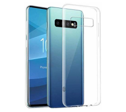 Slika 2 izdelka: Clear Case 1,8 mm silikonski ovitek za Samsung Galaxy S10 Plus G975 - prozoren