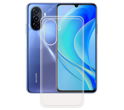 Slika 2 izdelka: Clear Case 1,8 mm silikonski ovitek za Huawei Nova Y70 - prozoren
