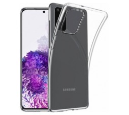 Slika 2 izdelka: Clear Case 1,8 mm silikonski ovitek za Samsung Galaxy S20 FE G781 - prozoren