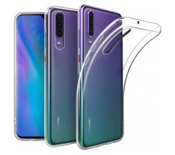 Slika 2 izdelka: Clear Case 1,8 mm silikonski ovitek za Huawei P30 - prozoren