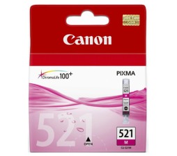 Slika izdelka: ČRNILO CANON CLI-521 MAGENTA ZA IP3600/4600/MP540/MP620 ZA 9ml