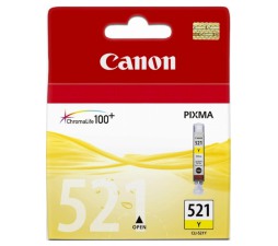 Slika izdelka: ČRNILO CANON CLI-521 RUMENO ZA IP3600/4600/MP540/MP620 ZA 9ml