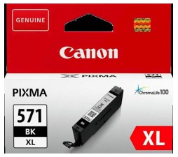 Slika izdelka: ČRNILO CANON CLI-571 ČRNO XL ZA  MG 5750, 11ml