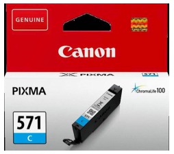 Slika izdelka: ČRNILO CANON CLI-571 CYAN ZA  MG5750, 7ml