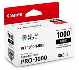 Slika izdelka: ČRNILO CANON PFI-1000 MATTE BLACK ZA IMAGEPROGRAF PRO-1000, 80 ml
