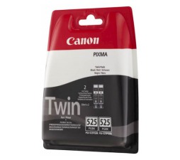 Slika izdelka: ČRNILO CANON PGI-525 Bk TWIN (2X ČRNA) ZA 2X 340 STRANI