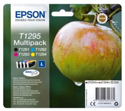 Slika izdelka: ČRNILO EPSON KOMPLET ČRNA, MAGENTA, CYAN, RUMENA ZA BX305F/320/SX525 SIZE L
