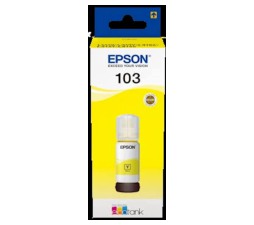 Slika izdelka: ČRNILO EPSON RUMENO 103 STEKLENIČKA ZA L1xxx, L3xxx, L5xxx serije tiskalnikov