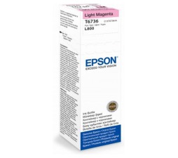 Slika izdelka: ČRNILO EPSON SVETLA MAGENTA 673 STEKLENIČKA ZA L800, L805, L810, L850, L1800 70ml