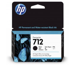 Slika izdelka: ČRNILO HP ČRNO 712 ZA DESIGNJET STUDIO/STEEL/T230/T630/T650 38ml