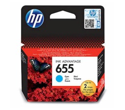Slika izdelka: ČRNILO HP CYAN 655 ZA DESKJET Advantage 3525/4615/5525 ZA 600 STRANI