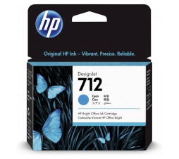 Slika izdelka: ČRNILO HP CYAN 712 ZA DESIGNJET STUDIO/STEEL/T230/T630/T650 29ml