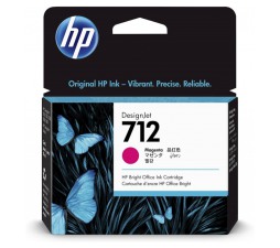 Slika izdelka: ČRNILO HP MAGENTA 712 ZA DESIGNJET STUDIO/STEEL/T230/T630/T650 29ml